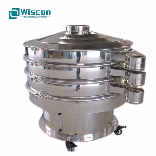 Industrial Slurry Powder Rotary Circular Vibro Sieve Vibrating Screen