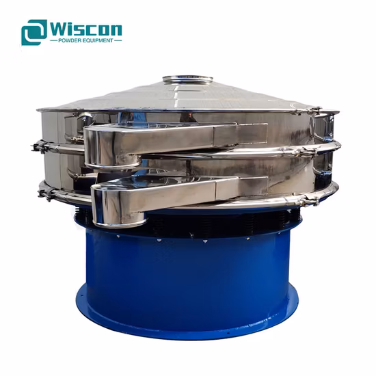 Industrial Slurry Powder Rotary Circular Vibro Sieve Vibrating Screen