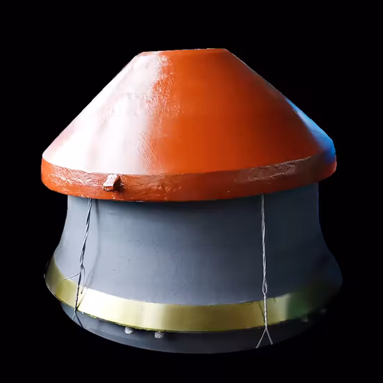 High Manganese Cast Steel Bowl Liner Cone Crusher Wear Parts