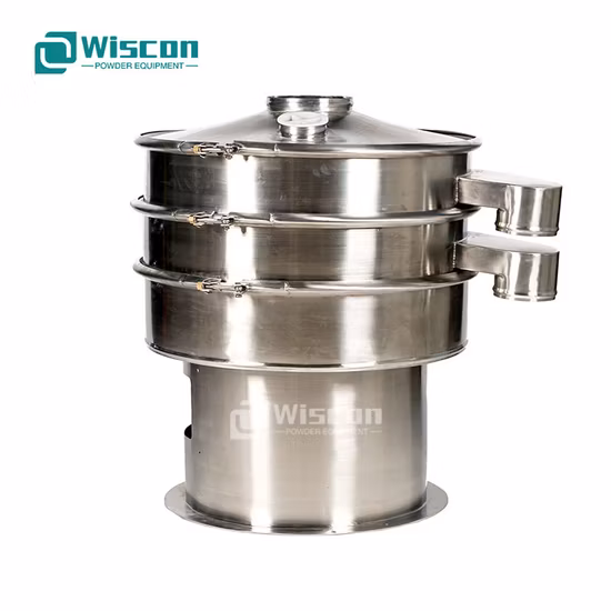 Industrial Slurry Powder Rotary Circular Vibro Sieve Vibrating Screen