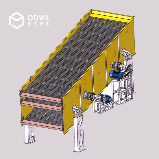 High Frequency Circular Rotary Vibrating Sieve Screen