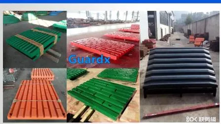 Swing Fixed Jaw Plate Lining Plate Suit Telsmith H2238 Jaw Crusher Wear Parts