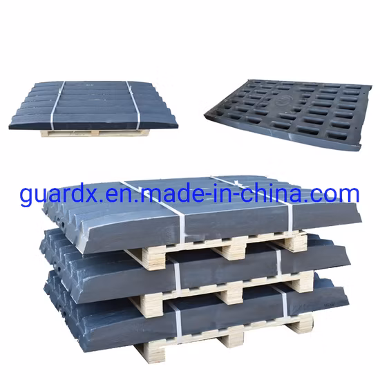 Swing Fixed Jaw Plate Lining Plate Suit Telsmith H2238 Jaw Crusher Wear Parts