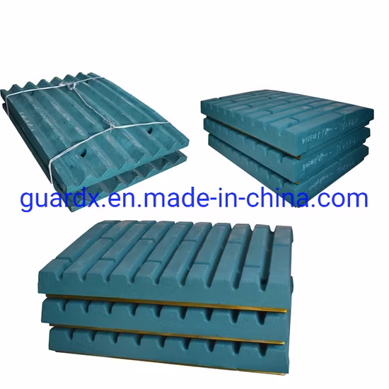 Swing Fixed Jaw Plate Lining Plate Suit Telsmith H2238 Jaw Crusher Wear Parts