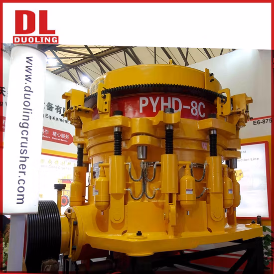 Гидравлическая конусная дробилка Duoling, камнедробильное оборудование